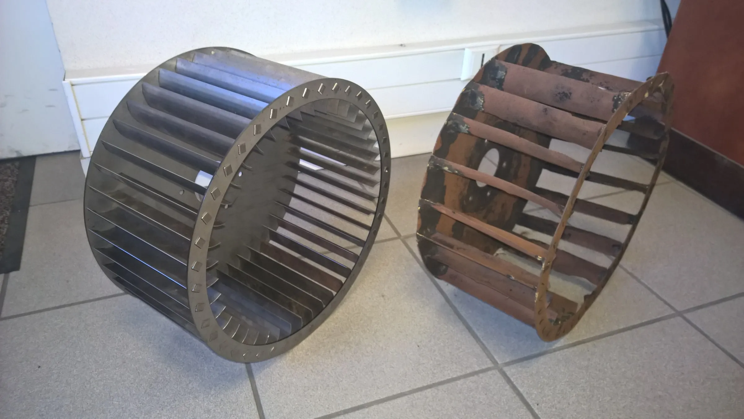 Grilles métalliques circulaires