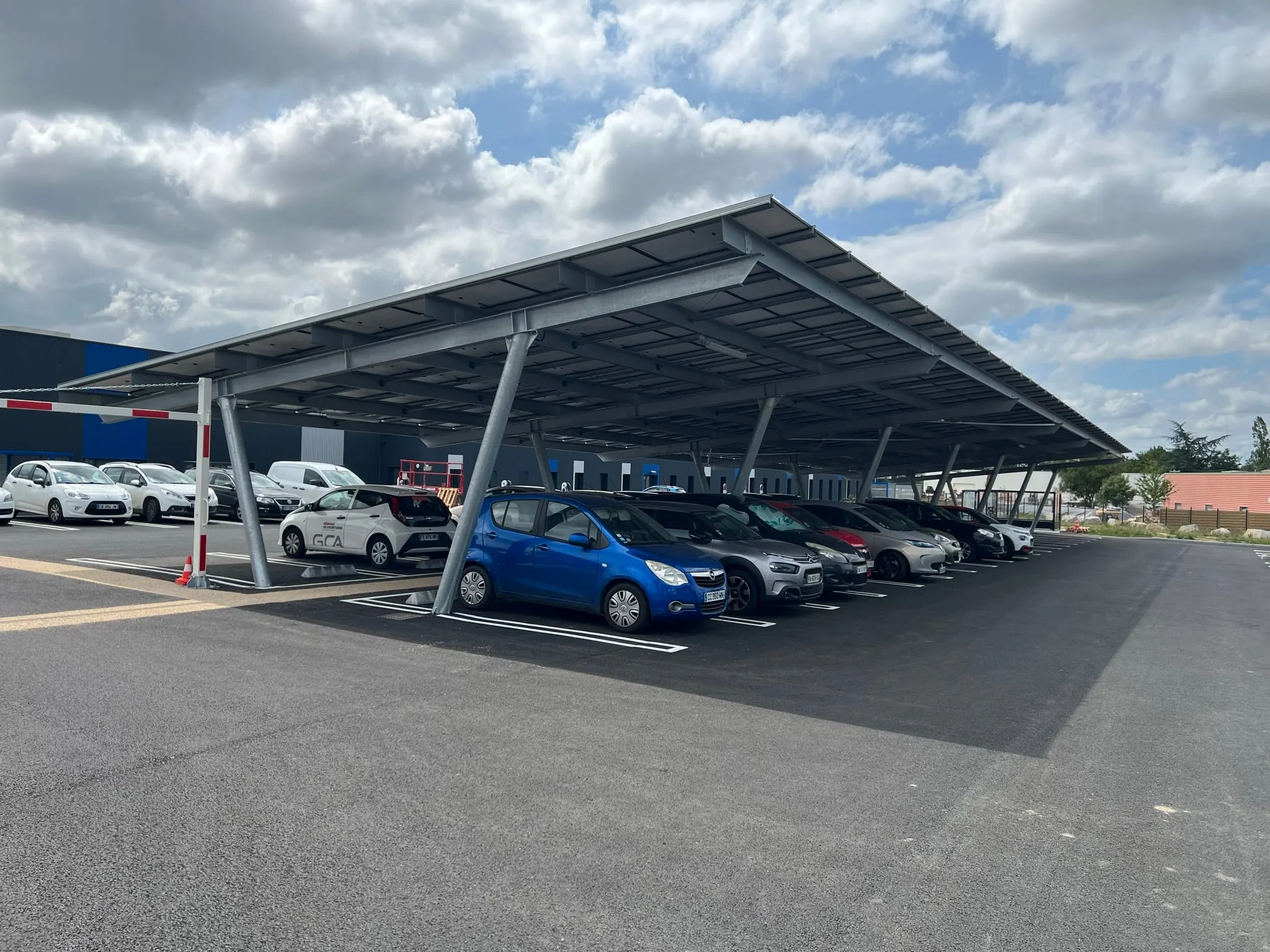 Ombrière de parking