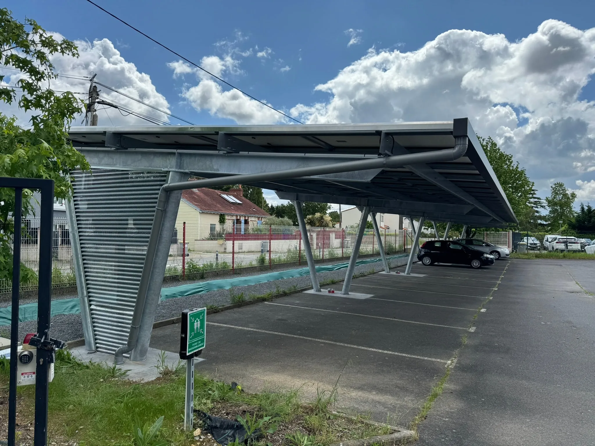 Ombrière de parking