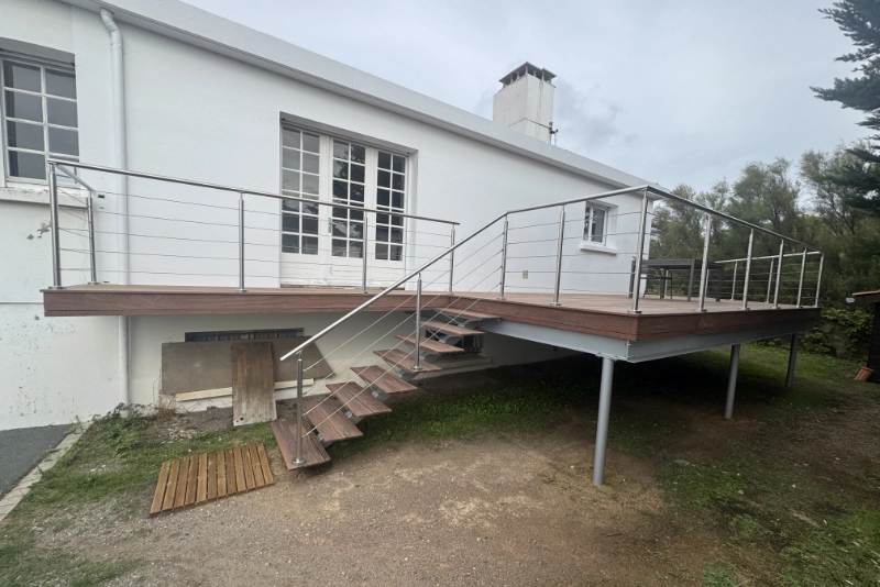 Détail d’ouvrage métallique atypique sur mesure