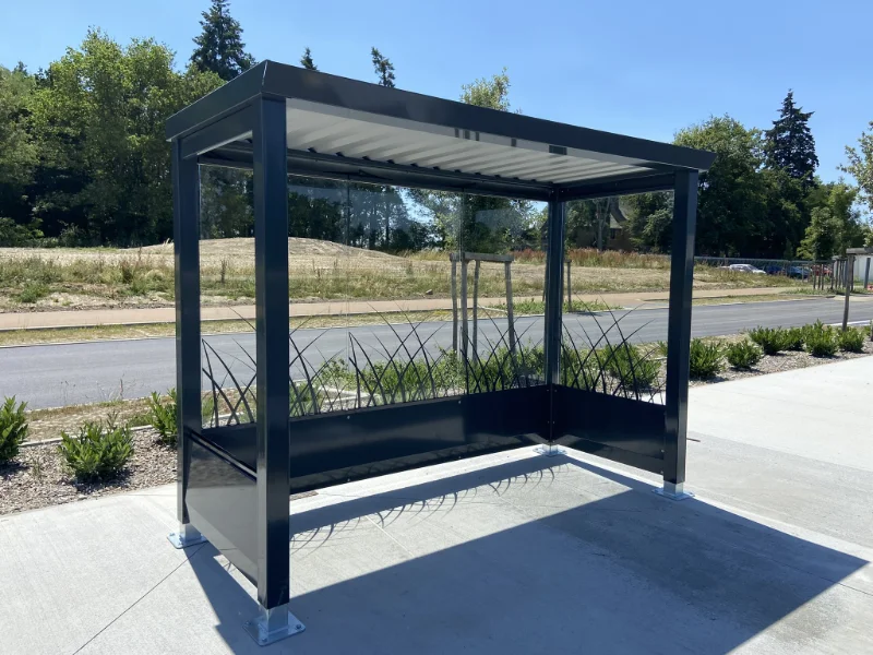 Mobilier urbain en métallerie sur mesure